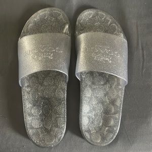 Coach sandals new never worn without box